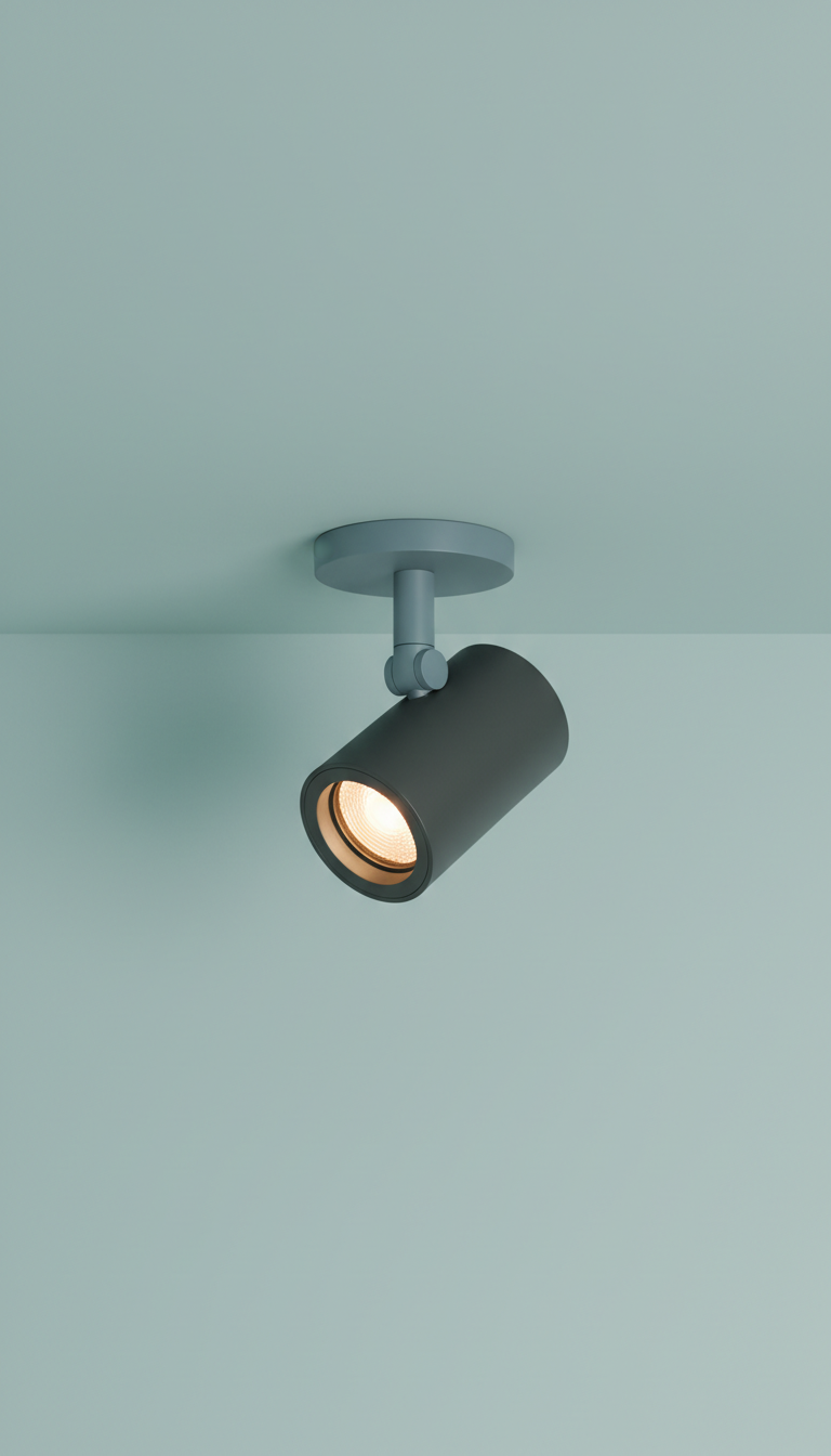 Foco LED arquitectónico orientable
