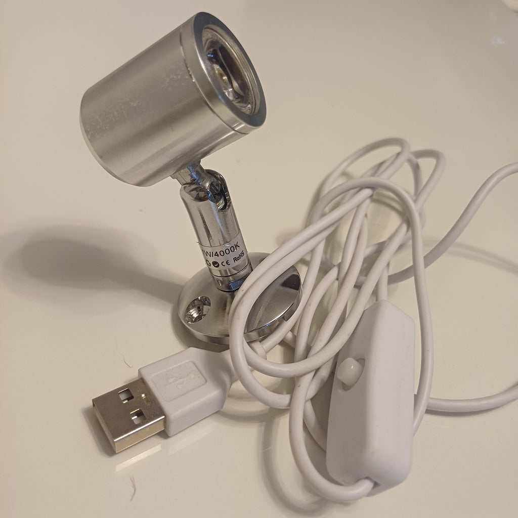 Mini Foco LED USB Orientable